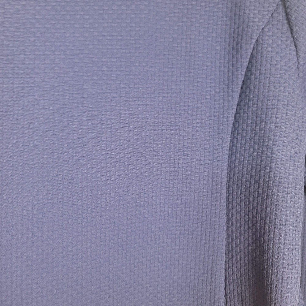 Bob Mackie Wearable Art Jacket Womens Medium Blue Zip Front Textured Pockets NWT - Picture 4 of 11